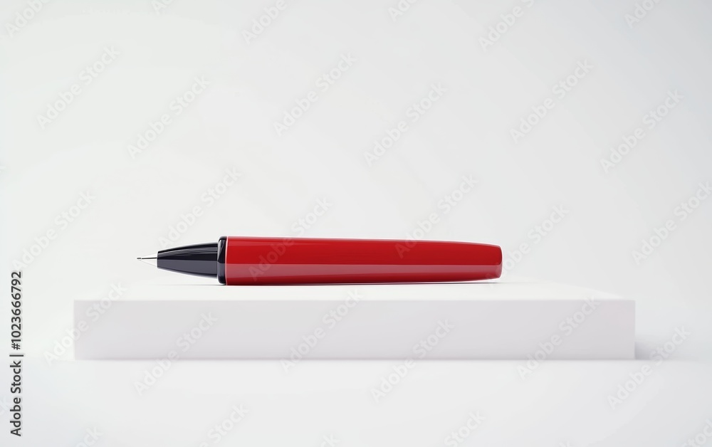 A business contract with a seal, legal approval concept, digital illustration, isolated on white background A business contract with a seal, legal approval concept, digital illustration, isolated on white background