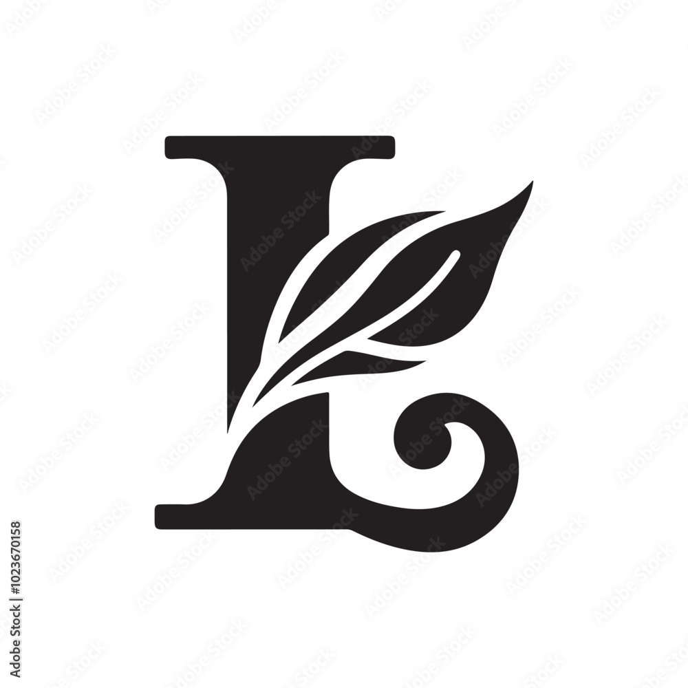 Letter L Silhouette Logo with Nature Touch - A Stylish and Creative Design Featuring Leaf Motifs and Curved Shapes, Perfect for Nature-themed Brands or Eco-friendly Businesses.
Letter L Silhouette Logo with Nature Touch - A Stylish and Creative Design Featuring Leaf Motifs and Curved Shapes, Perfect for Nature-themed Brands or Eco-friendly Businesses.