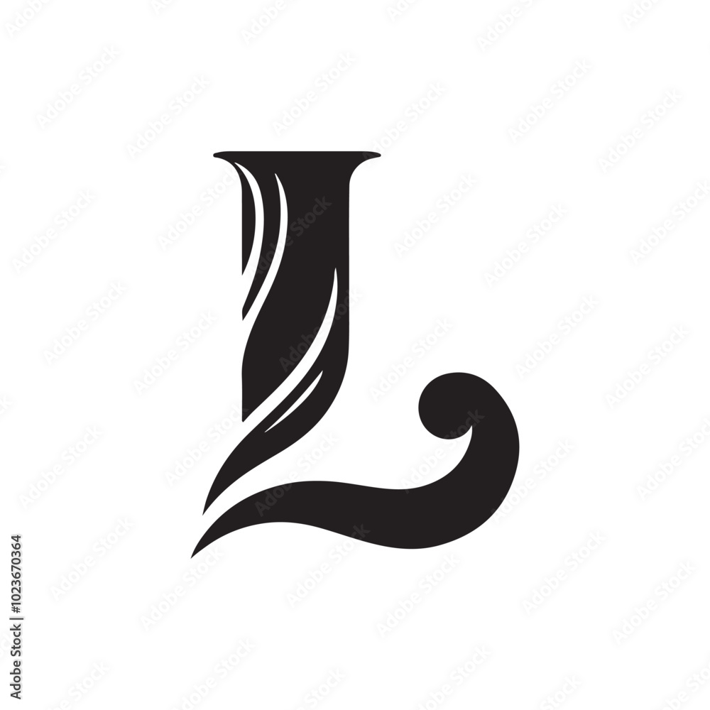 Sleek and Creative Letter L Silhouette Logo Icon - Featuring Fluid and Curved Lines, This Vector Design is Perfect for Elegant Branding, Professional Business Logos, and Minimalist Projects.
Sleek and Creative Letter L Silhouette Logo Icon - Featuring Fluid and Curved Lines, This Vector Design is Perfect for Elegant Branding, Professional Business Logos, and Minimalist Projects.
