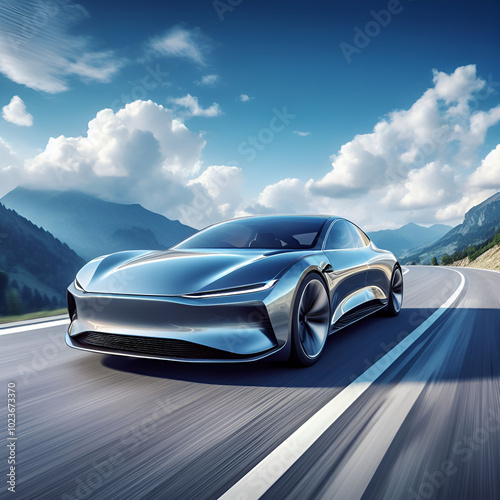 car on a highway