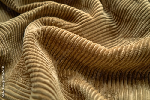 Wallpaper Mural Velveteen  corduroy  and khaki fabric textures for decor. Torontodigital.ca