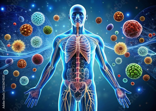 - Cell representing the human body and its systems