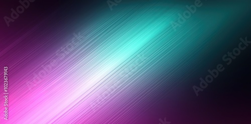 Neon Pink and Teal Diagonal Stripes Background