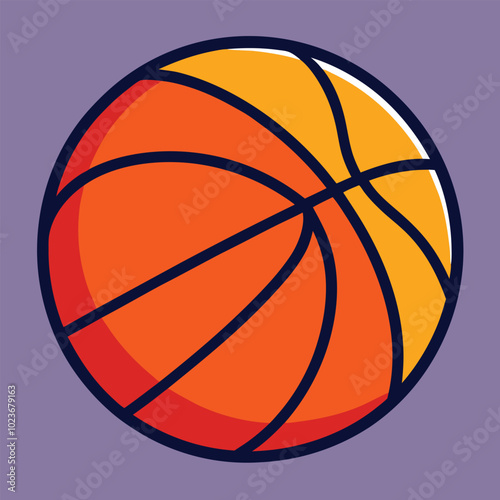 Different types of basketball vector