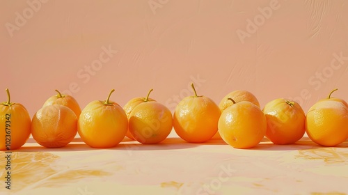 Pastel Perfection Vibrant Guineps Cluster on Soft Background photo