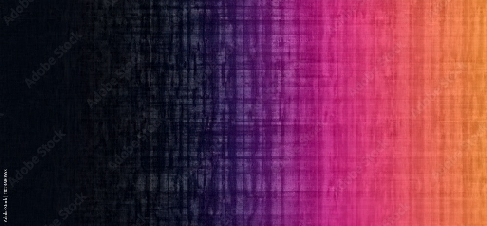Dark to Bright Pink and Orange Gradient Background