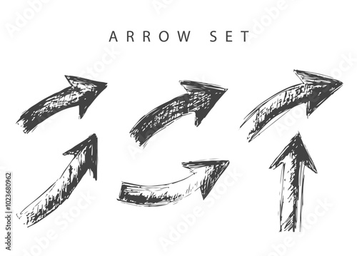 Pfeile Arrow Set Pfeil Richtung Symbol Icon