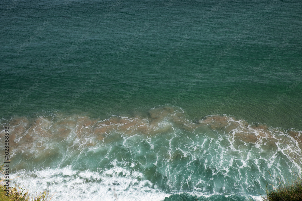 Fototapeta premium North Sea colors in a sunny day