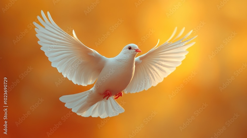 Obraz premium Peaceful celebration: a banner for World Peace Day, emphasizing unity, harmony, collective aspiration for global understanding, promoting a culture of peace and cooperation among nations.