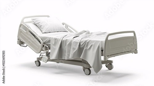 Hospital Bed with Crisp Clean Sheets