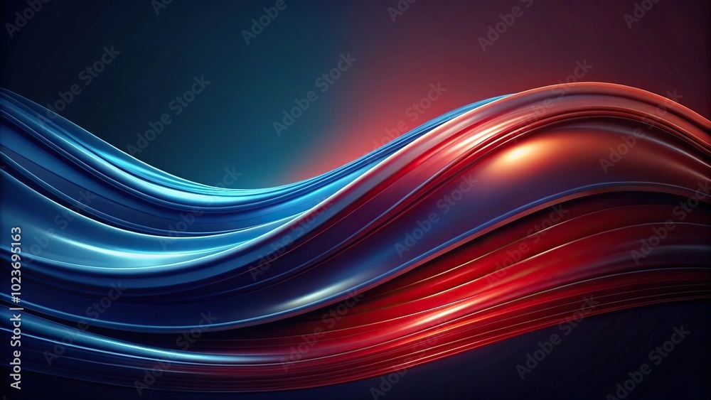 abstract dark blue and red stereo wave background abstract dark blue and red stereo wave background