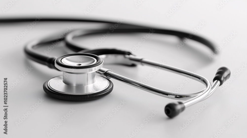 Sleek Stethoscope Laying Flat Sleek Stethoscope Laying Flat