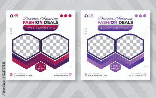 Top Fashion Modern Sale Post for Men's Clothing Deals