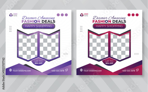 Top Fashion Modern Sale Post for Men's Clothing Deals