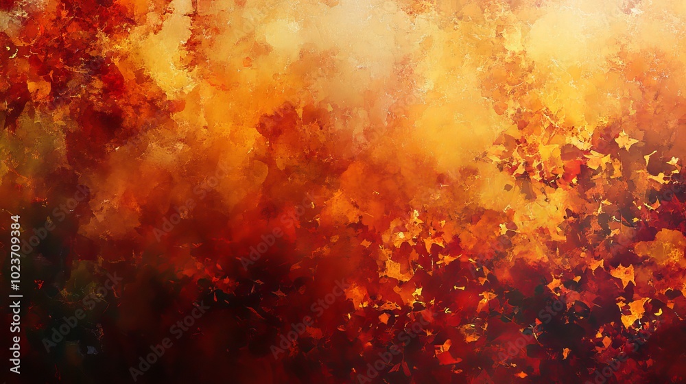 Blended fall colors creating an abstract, warm backdrop for Thanksgiving-themed designs. Blended fall colors creating an abstract, warm backdrop for Thanksgiving-themed designs.