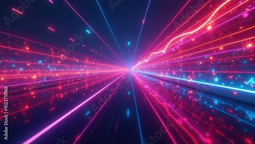  vibrant explosion line of connection to infinity