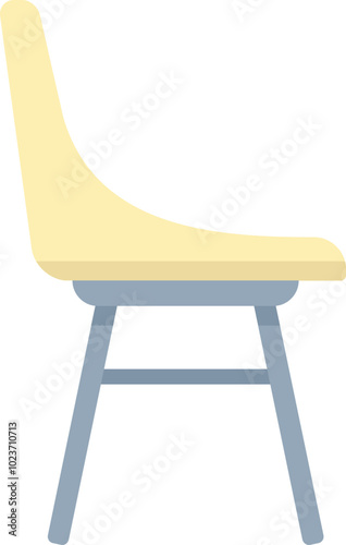 Simple and modern, this chair is perfect for adding a touch of style to any home office