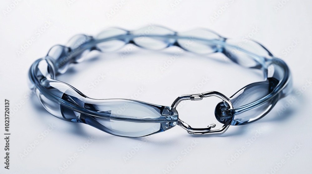 Hospital ID Bracelet Coiled Softly Hospital ID Bracelet Coiled Softly
