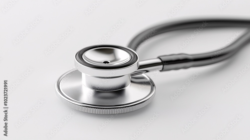 Pristine Medical Instruments on a White Background Pristine Medical Instruments on a White Background