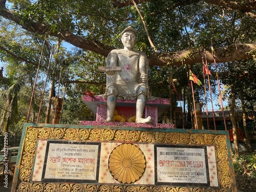 Statue of Sarmat Ashoka Maharaja photo