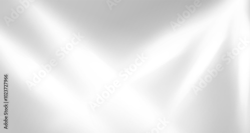 Glare from the sun's rays on the wall. Blurred shadows in the room. Soft overlay of natural light. Abstract background for product presentation.Natural light layout.