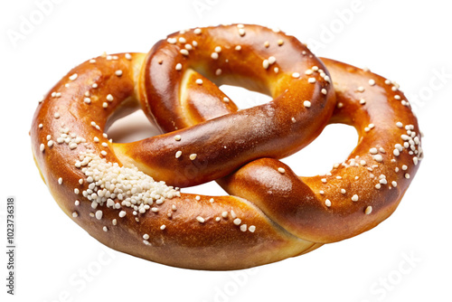 Obraz na płótnie pretzel bread with salt illustration png