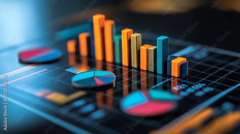 Colorful Data Visualization with Charts and Graphs Colorful Data Visualization with Charts and Graphs