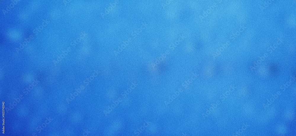 Blurred background of water drops on blue background with grainy texture Blurred background of water drops on blue background with grainy texture