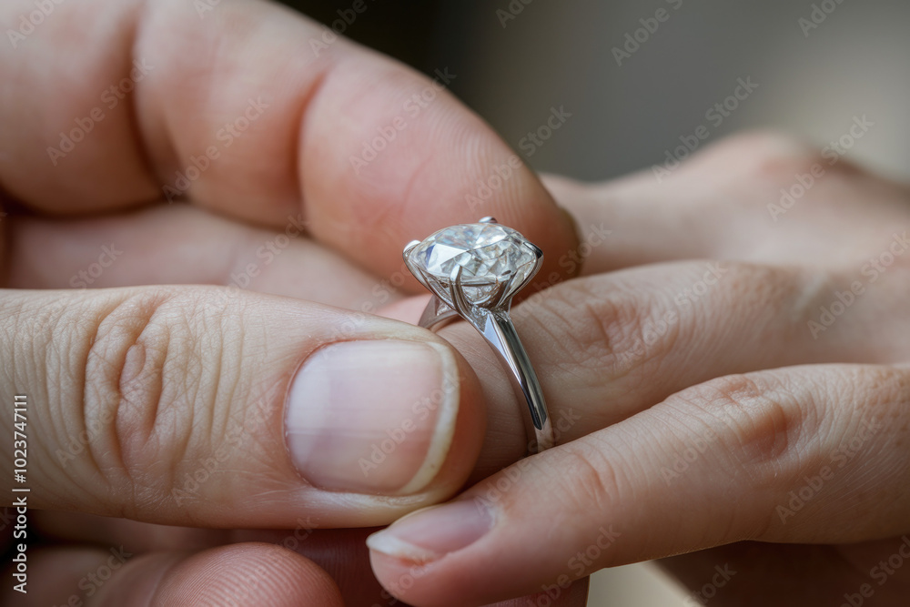 A close-up photo of a man's hand placing a wedding ring on a woman's finger - Un hombre pone un anillo de bodas. Boda. A close-up photo of a man's hand placing a wedding ring on a woman's finger - Un hombre pone un anillo de bodas. Boda.
