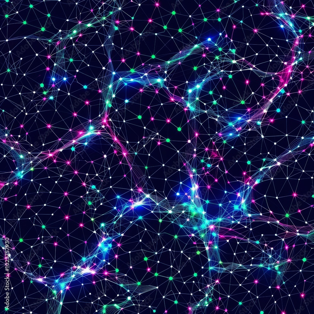 Fototapeta premium Background pattern inspired by network protection.