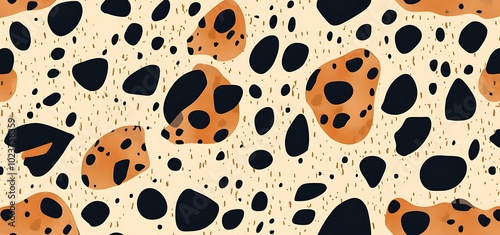 Geometric Seamless Pattern (Repeating Shapes)