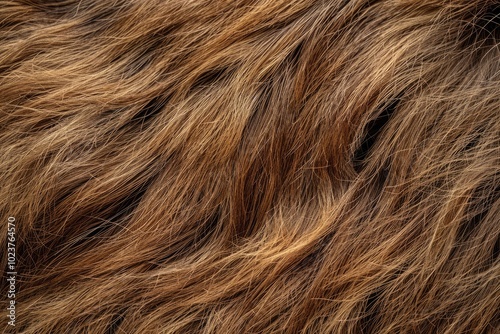 Brown goat hair texture and background