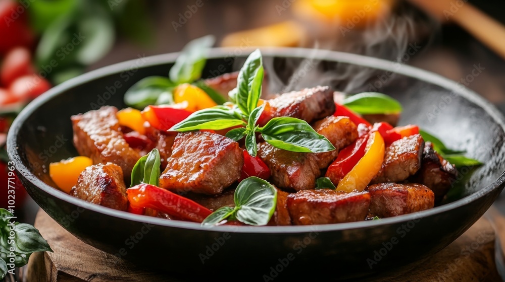 Delicious Beef Stir-Fry with Fresh Vegetables Delicious Beef Stir-Fry with Fresh Vegetables