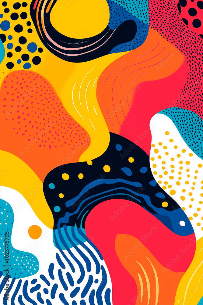 an abstract pattern with swirling shapes and vibrant colors, creating the perfect wallpaper for your phone or tablet. Focus on creating a visually striking composition with a balance of organic an abstract pattern with swirling shapes and vibrant colors, creating the perfect wallpaper for your phone or tablet. Focus on creating a visually striking composition with a balance of organic