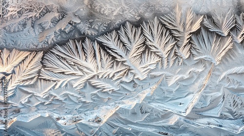 Delicate, intricate snowfla...