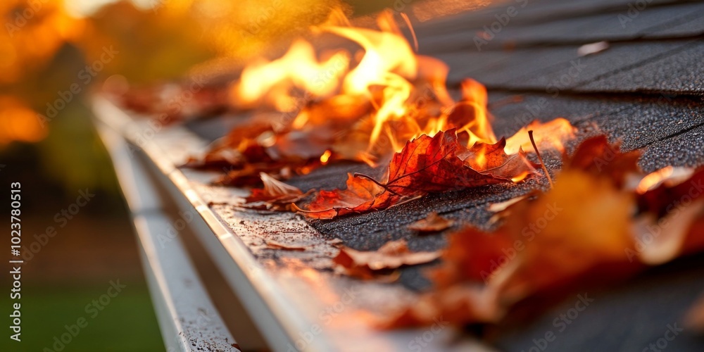 The importance of fire safety during autumn maintenance tasks. The importance of fire safety during autumn maintenance tasks.