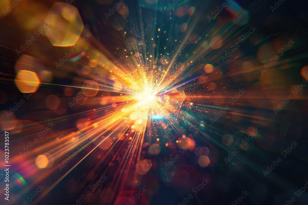 Lens flare effects for high quality images with abstract sun burst. Lens flare effects for high quality images with abstract sun burst.