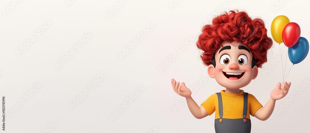 Vibrant 3D Character Design for Animated Series with Playful Gestures and Friendly Personality Vibrant 3D Character Design for Animated Series with Playful Gestures and Friendly Personality