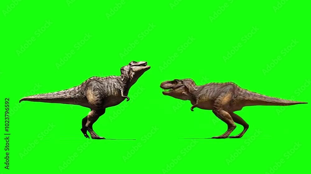 dinosaurs fight