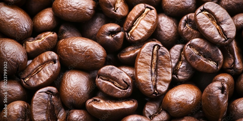 macro photo of roasted coffee beans background macro photo of roasted coffee beans background