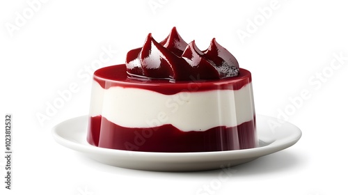 Elegant raspberry mousse dessert on plate reflecting gourmet pastry trends