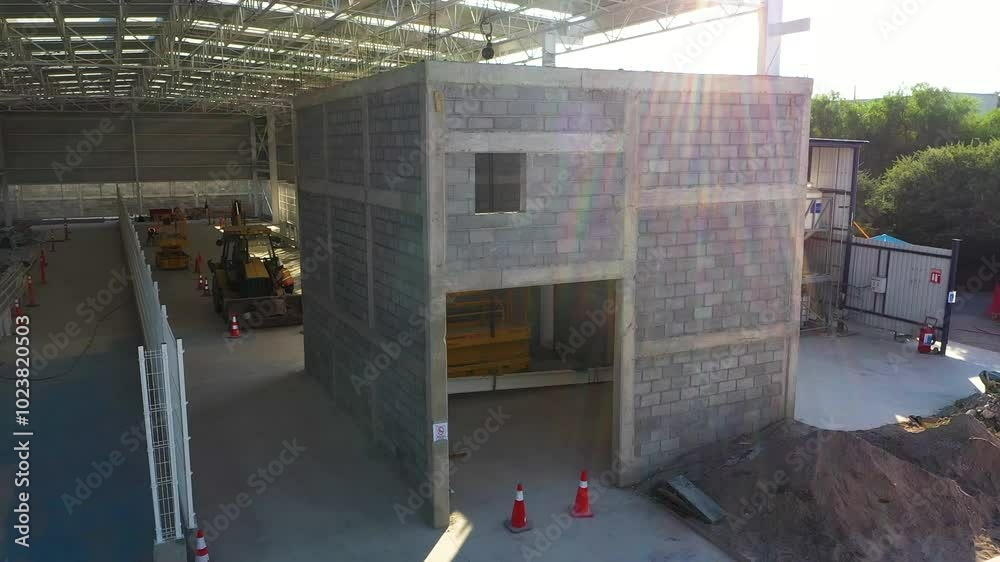 Desarrollo de infraestructura en complejo industrial