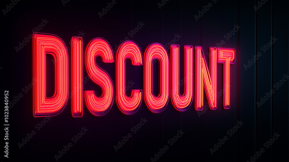 Obraz premium Neon 