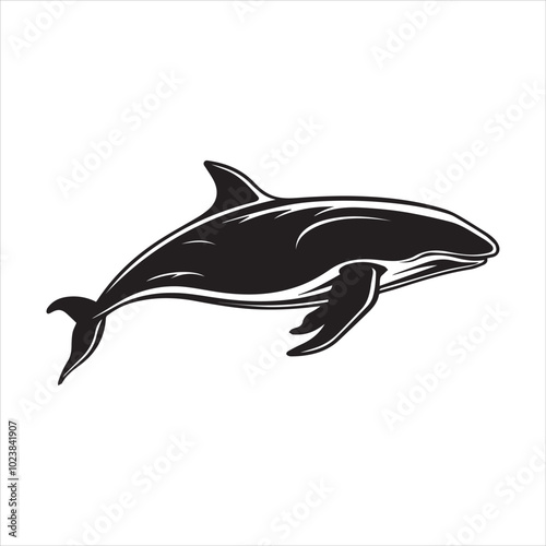 black whale,fish, dolphin, shark, animal, sea, vector, ocean, blue, cartoon, illustration, white, isolated, water, mammal, marine, fin, underwater, silhouette, nature, art, swimming, wildlife, black, 