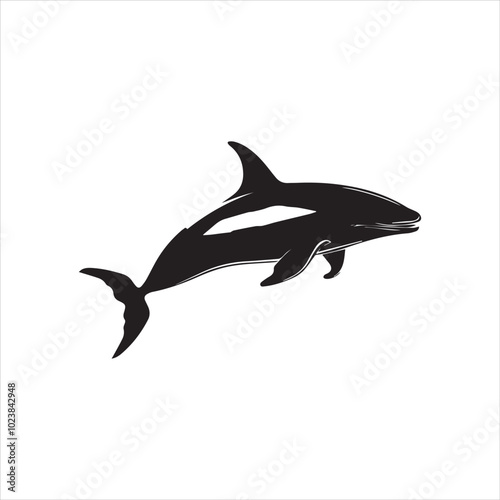 black whale,fish, dolphin, shark, animal, sea, vector, ocean, blue, cartoon, illustration, white, isolated, water, mammal, marine, fin, underwater, silhouette, nature, art, swimming, wildlife, black, 