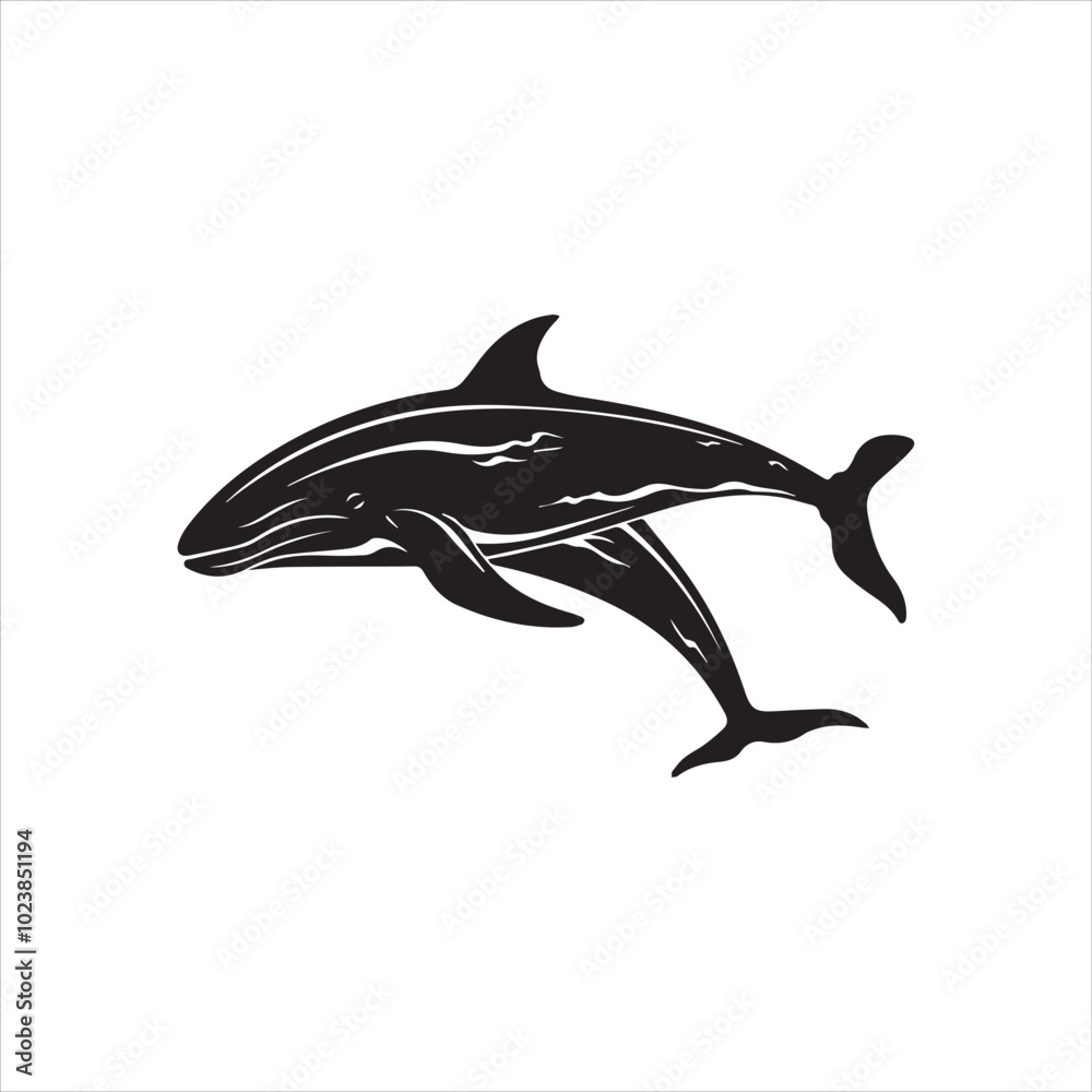 Naklejka premium silhouette of a dolphin,fish, dolphin, shark, animal, sea, vector, ocean, water, illustration, cartoon, logo, silhouette, fin, nature, mammal, marine, underwater, swimming, tattoo, blue, art,