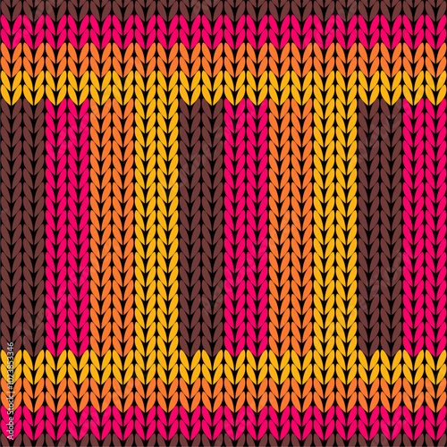 Knitted background pattern wallpaper knitting decorative print handmade textile knitting handiwork