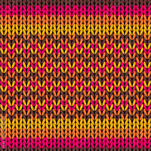 Knitted background pattern wallpaper knitting decorative print handmade textile knitting handiwork
