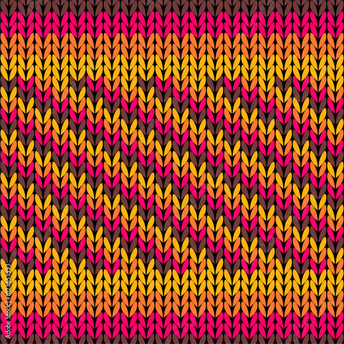 Knitted background pattern wallpaper knitting decorative print handmade textile knitting handiwork