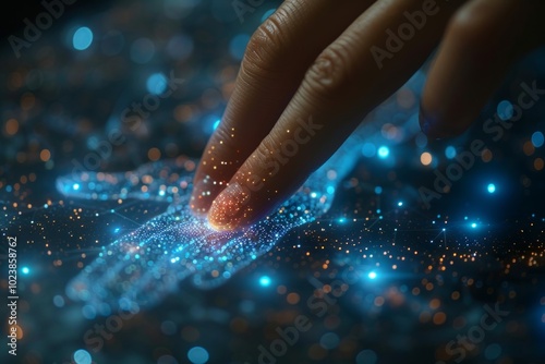 Exploring the digital twins concept  merging physical and digital realms with a simple touch